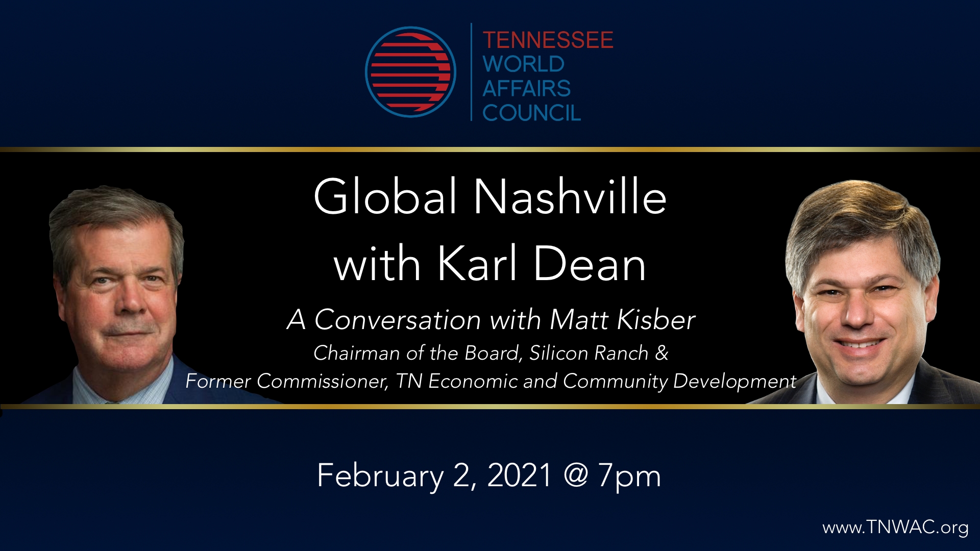 Global Nashville | Karl Dean Talks with Matt Kisber | TNWAC