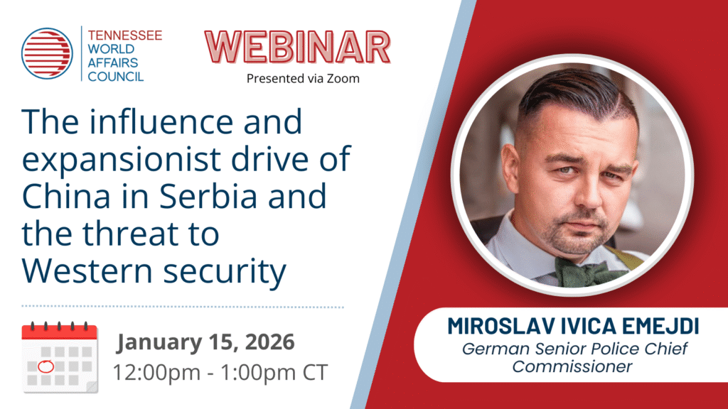 Join us for a sharp look at China’s expanding influence in Serbia and why it threatens Western security. Miroslav Ivica Emejdi explains how Balkan geopolitics, long overlooked by the West, now shape the future of global power.
